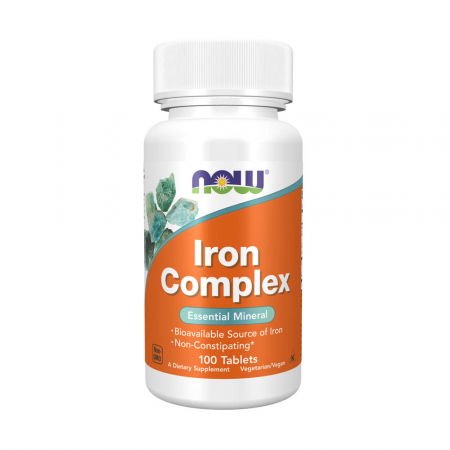 Iron - iron-complex-now-foods