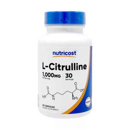 Nutricost - L-Citrulline, 500 mg, Nutricost, 60 capsule