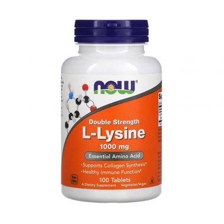 IMUNITATE CRESCUTA - l-lysine-1000mg-now-foods