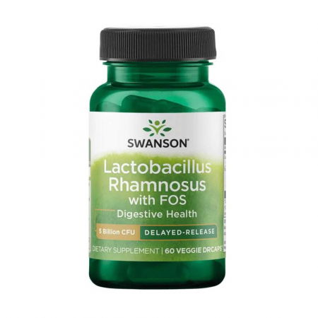 Lactobacillus Rhamnosus with FOS, Swanson, 60 capsule SWA024