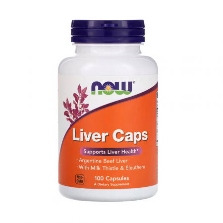 SANATATEA OCHILOR - liver-caps-now-foods