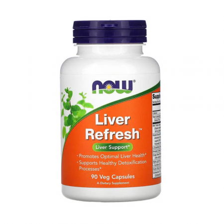 SANATATEA HEPATICA - liver-refresh-now-foods