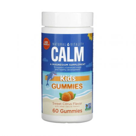 ARTICULATII, OASE SI LIGAMENTE - magnesium-kids-gummies-natural-vitality-calm