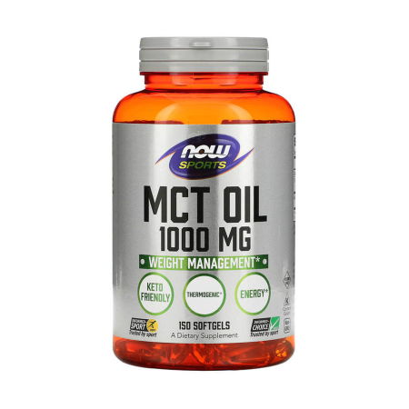 SANATATEA CREIERULUI - mct-oil-1000mg-now-foods