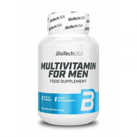 Multivitamin - Multivitamin for Men, Biotech USA, 60 tablete