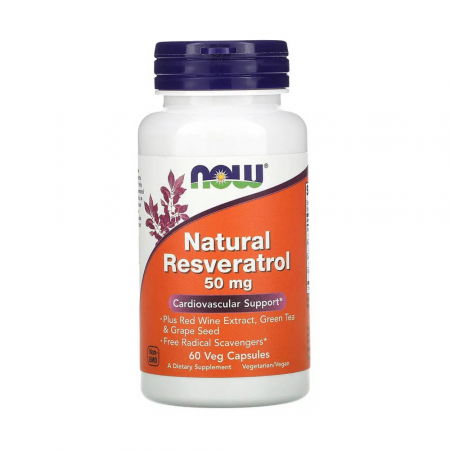 Now Foods - natural-resveratrol-200mg-now-foods