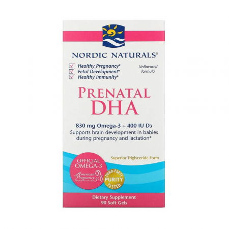 SANATATEA CREIERULUI - prenatal-dha-nordic-naturals