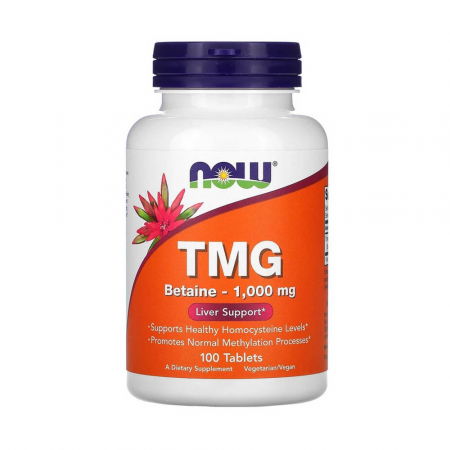 AFECTIUNI CARDIACE - tmg-trimethylglycine-1000mg-now-foods