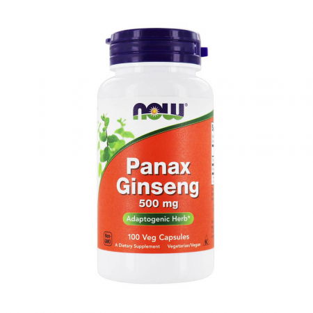 SANATATEA CREIERULUI - panax-ginseng-500mg-now-foods