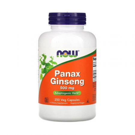 SANATATEA CREIERULUI - panax-ginseng-500mg-now-foods