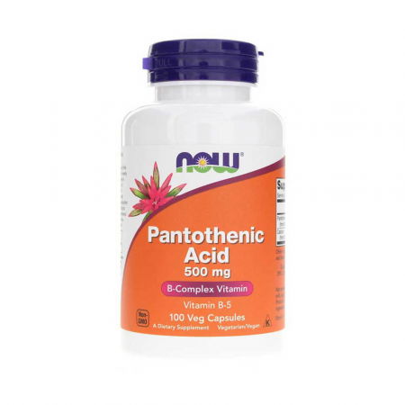Vitamina B - pantothenic-acid-now-foods