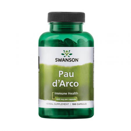 DETOXIFIERE SI SLABIRE - pau-d-arco-500mg-swanson