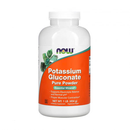 Now Foods - potassium-gluconate-pure-powder-now-foods