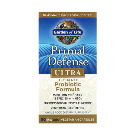 Garden of Life - Primal Defense®, Ultra, Ultimate Probiotic Formula, Garden of Life, 90 capsule