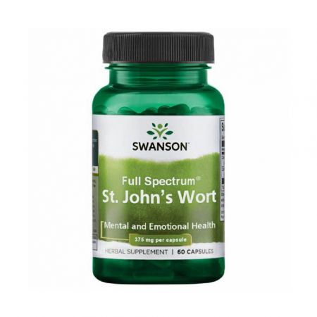 SANATATEA CREIERULUI - st-johns-wort-375mg-swanson