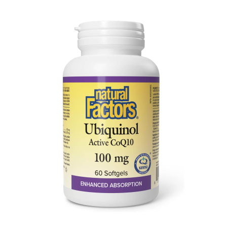 Natural Factors - ubiquinol-active-coq10-natural-factors