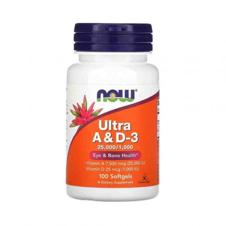 SANATATEA HEPATICA - ultra-a-d3-now-foods