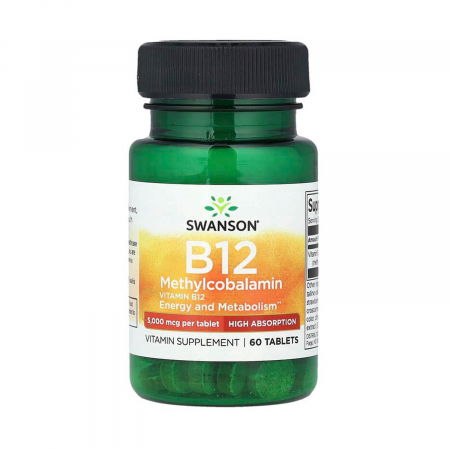 SANATATEA CREIERULUI - vitamin-b12-5000mcg-swanson