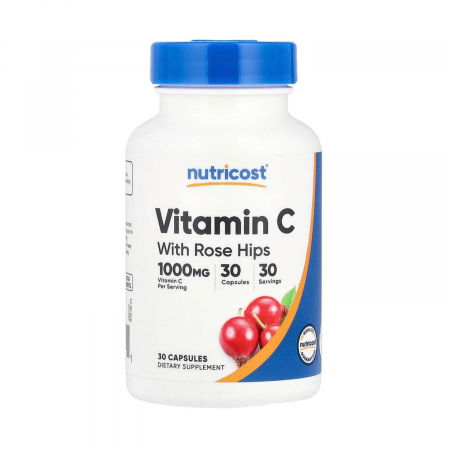 Nutricost - vitamin-c-with-rose-hips-nutricost