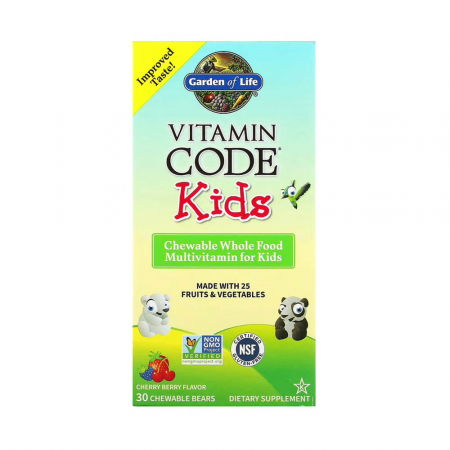 Niacina si Niacimanida (Vitamina B3) - vitamin-code-kids-multivitamin-garden-of-life