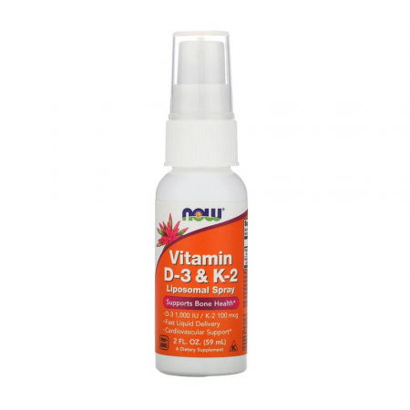 AFECTIUNI CARDIACE - vitamin-d3-k2-liposomal-spray-now-foods