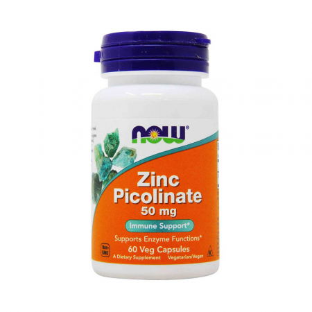 Zinc - Zinc Picolinate 50mg now foods