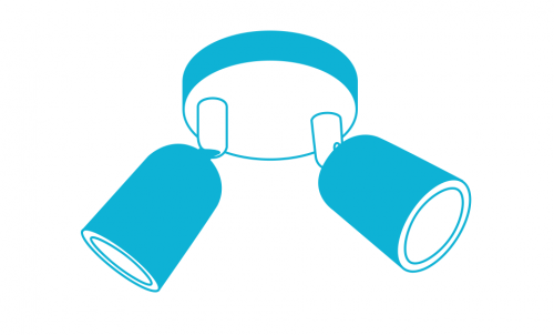 corpuri iluminat cu GU10 (fara bec)