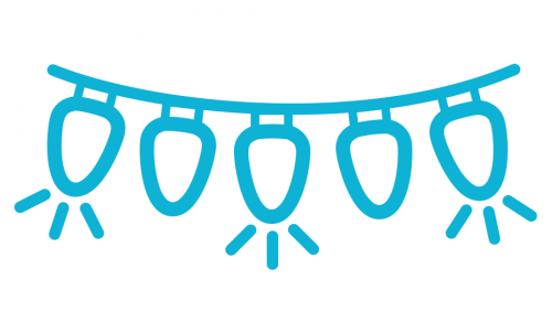 Sir luminos exterior