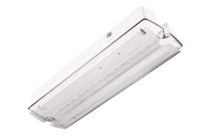 Lampa exit IP65, functionare mentinut, autonomie 3h, cu test manual, 3.5W, 5000K, Intelight 91895 [5]