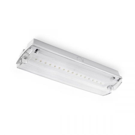 evacuare - Lampa emergenta EXIT, aplicata, cu 1 fata vizibila, 3 ore, 4W, IP65, Optonica 7201