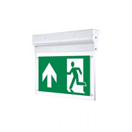 evacuare - Lampa emergenta EXIT, aplicata, cu 2 fete vizibile, 3 ore, 3W, IP20, Optonica 7203