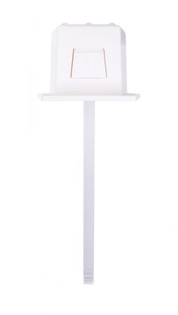 Lampa EXIT 2 fete pentru centrala de baterii, incastrata, 5W, test prin centrala baterii, IP54, Intelight 94645 [1]