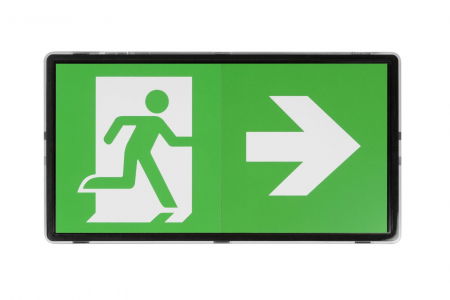 Lampa exit, aparenta, 3ore, 4W, permanent, test maual, IP44, lentile spatii largi, Intelight 93669 [4]