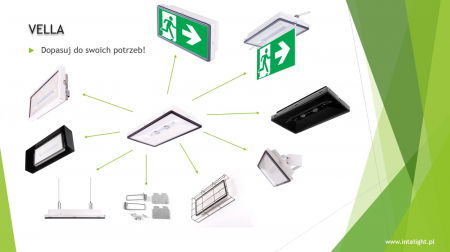 Lampa exit, aparenta, 3ore, 4W, permanent, test maual, IP44, lentile spatii largi, Intelight 93669 [5]