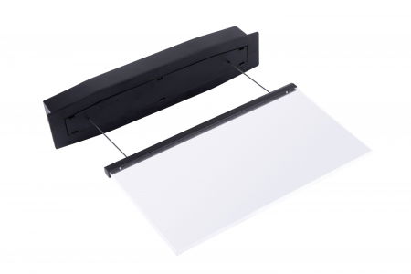 evacuare - Lampa exit IP54, aparenta suspendata, 3h, 5W, permanent, test automat, Intelight 93961