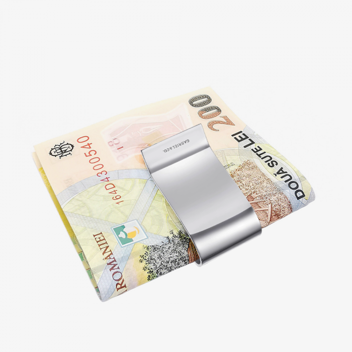 Clip de Bancnote Argintiu Refined [4]