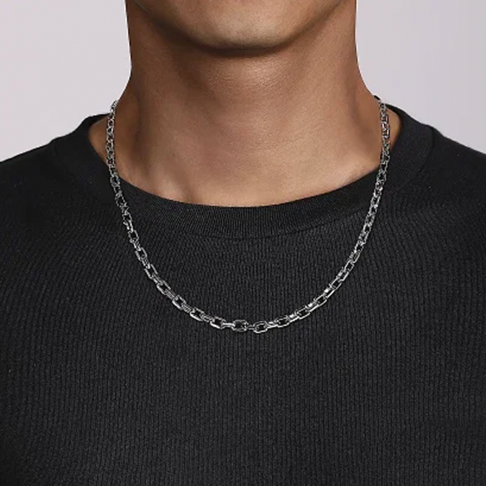 Lanț Masculin de Argint Refined [4]
