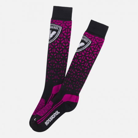Rossignol - Sosete schi dama Rossignol W WOOL & SILK Orchid pink
