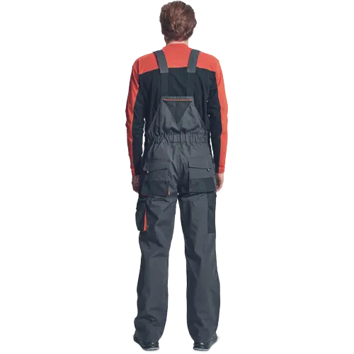 EMERTON FLANNEL, Pantaloni de iarnă cu pieptar din bumbac si poliester, 270 g/mp [3]