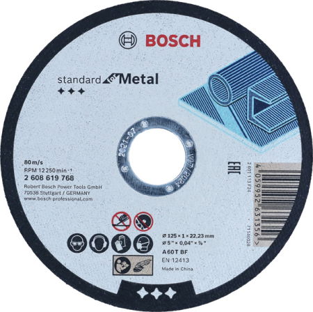 BOSCH STANDARD, Disc de tăiere pentru metal [0]