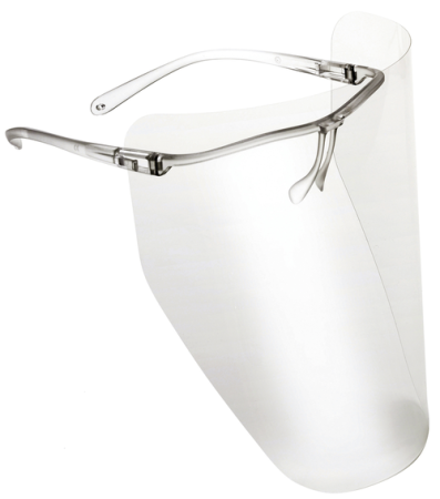 Viziere - COVERGUARD FACE PROTECT, vizieră de protecție facială din acetat transparent, rezistentă la substanțe chimice și impact mecanic ușor