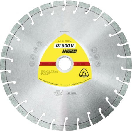 SCULE & MATERIALE - Disc diamantat DT/SUPRA/DT600U/S/180X2,6X22,23/22K/9