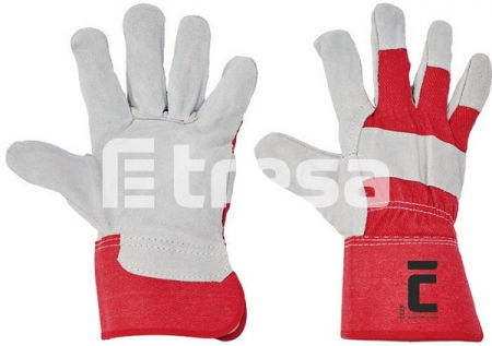 PROTECȚIA MÂINILOR - EIDER, Manusi de protectie din spalt de bovina si bumbac