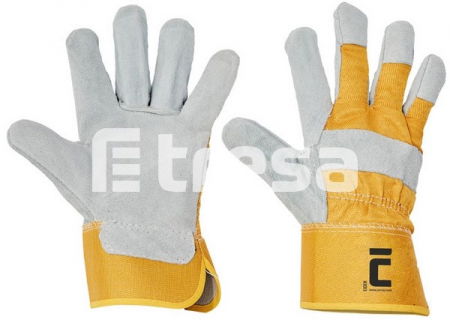 PROTECȚIA MÂINILOR - EIDER, Manusi de protectie din spalt de bovina si bumbac