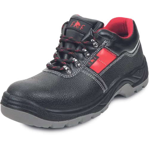 ÎNCĂLȚĂMINTE - FF SC-02-002 KIEL S3, Pantofi de protecție cu fețe din piele hidrofobizată, cu bombeu și lamelă metalică, talpă SRC