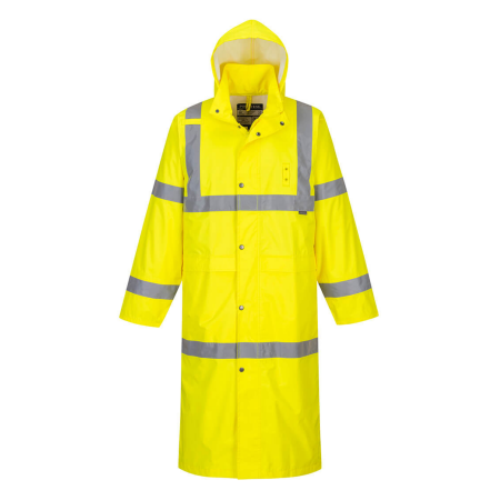 Îmbrăcăminte REFLECTORIZANTĂ (HI-VIS) - H445 HI-VIS, Pelerina de ploaie din poliester