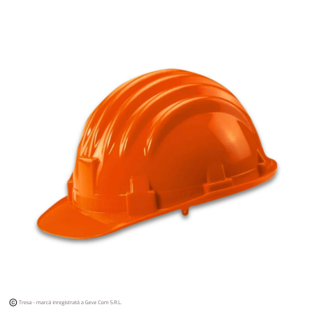 LEO, Cască de protectie, calotă din polietilenă, suspensie din plastic cu fixare în 6 puncte, reglare cu clips (Pin Lock) [3]