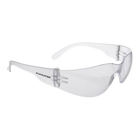 Ochelari de protecție - PERSEUS CLEAR, ochelari protecție cu lentilă incoloră din policarbonat, tratament anti-zgâriere (AS)