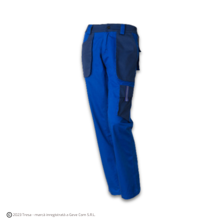 Pantaloni standard - VULCANO, Pantalon de lucru pentru femei, din tercot, 235 g/mp