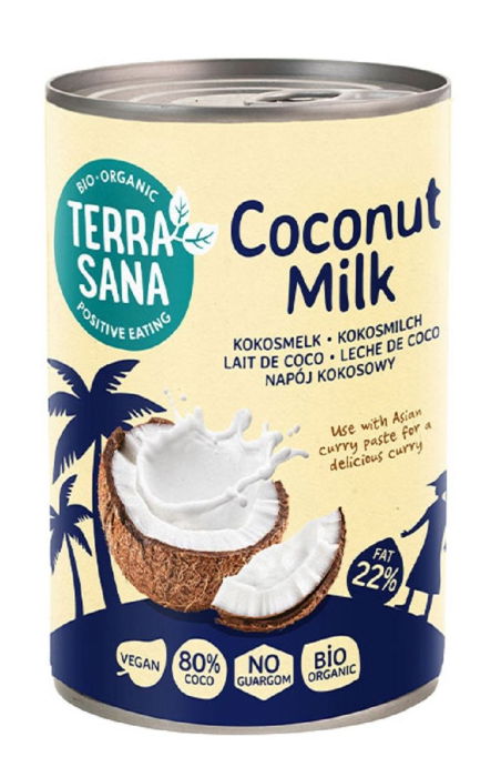 LAPTE COCOS (22%GRASIME) ECO FARA GUMA GUAR 400ML TERRA SANA [1]